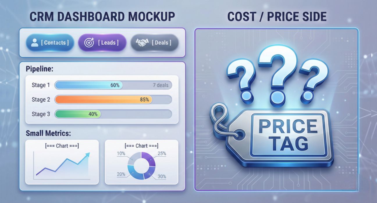 How Much Does Custom CRM Cost? (2026 Guide) How Much Does Custom CRM Cost? (2026 Guide)