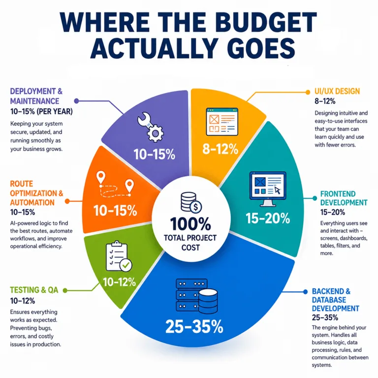 Logistics Software Development Cost Breakdown