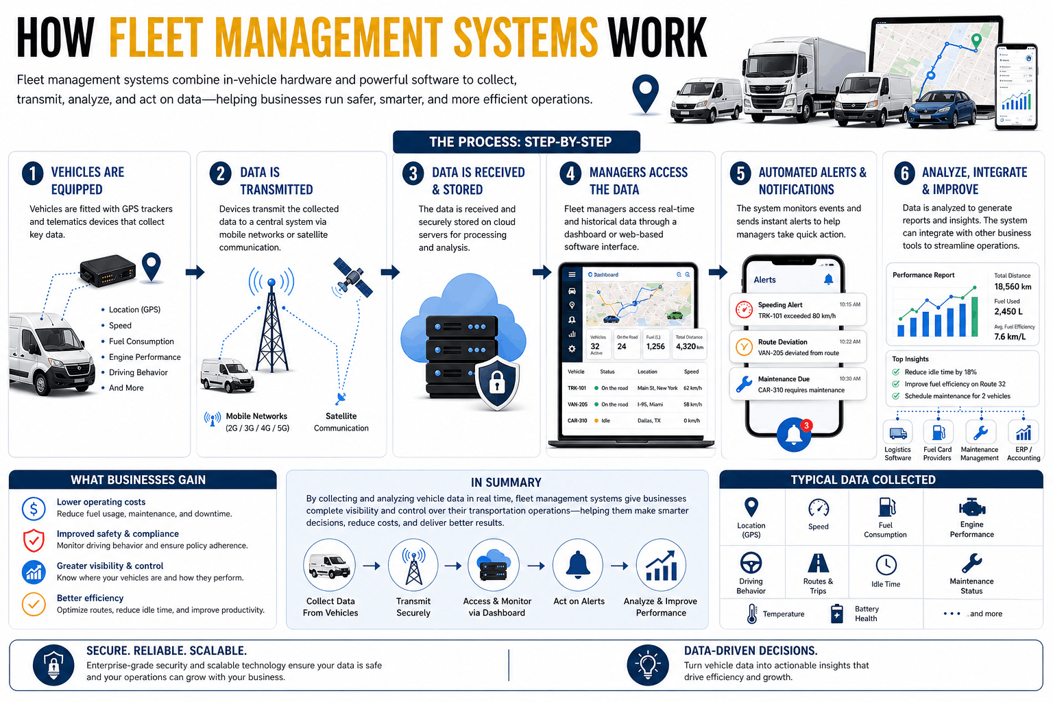 How Fleet Management Systems Work