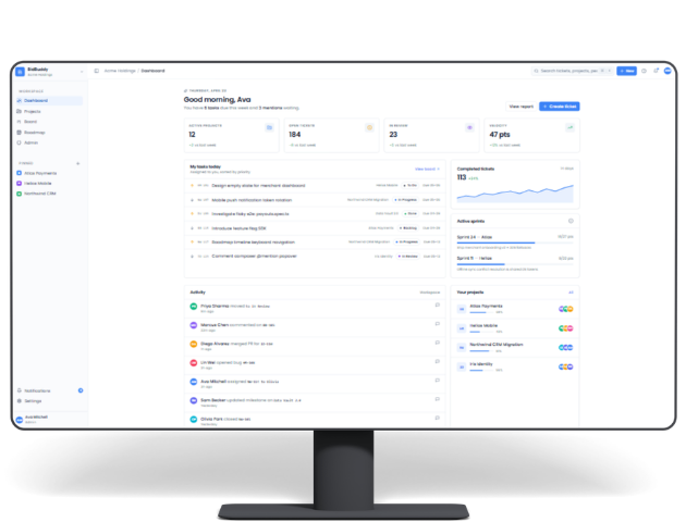 Enterprise IT Project Management Platform Case Study Screenshot 1