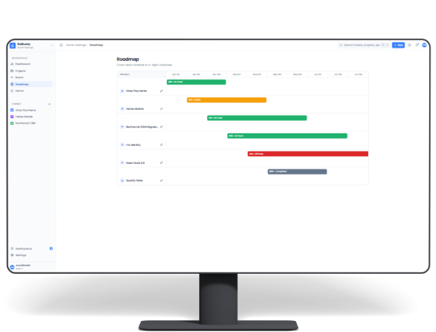 Enterprise IT Project Management Platform Case Study Screenshot 4