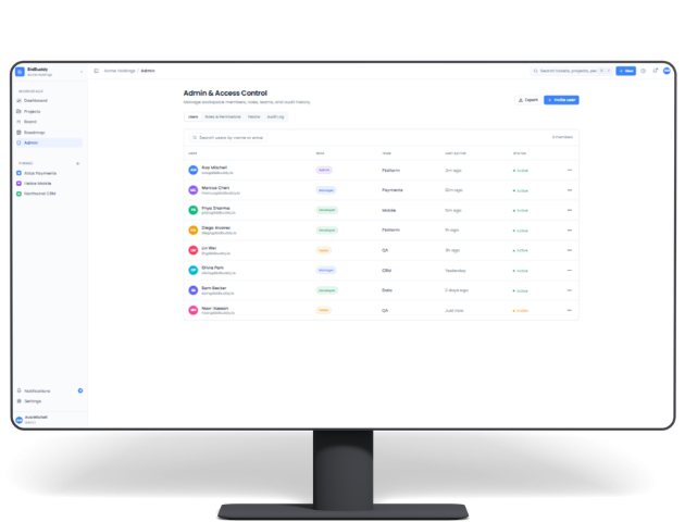Enterprise IT Project Management Platform Case Study Screenshot 6