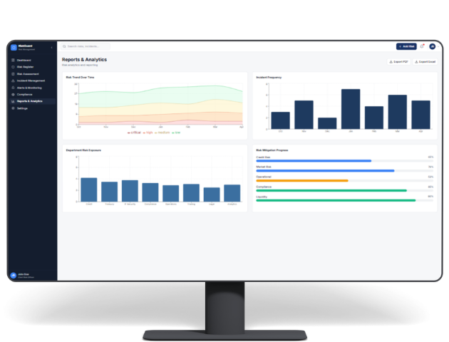 Financial Risk Management Software Case Study Screenshot 4
