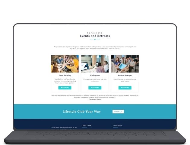Club Membership Management Platforms Case Study Desktop Screenshot 2
