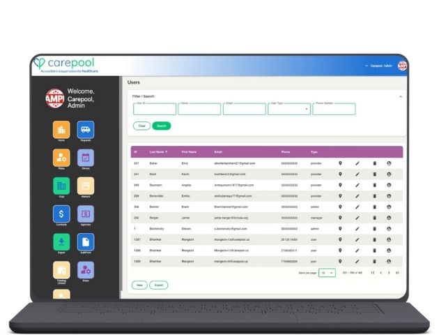 NEMT Software Case Study Mobile Screenshot Desktop Screenshot 4 NEMT Software Case Study Mobile Screenshot Desktop Screenshot 4