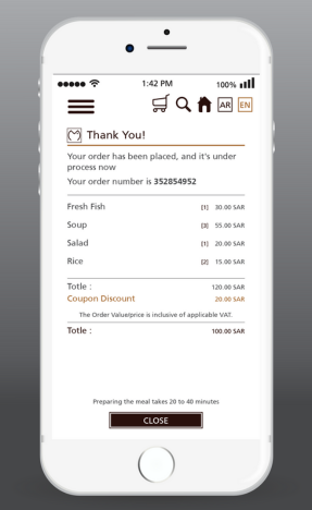Restaurant Management Software Development Case Study Mobile Screenshot 14