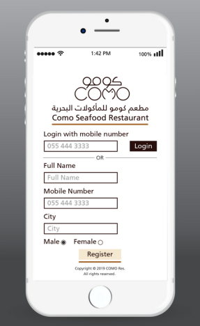 Restaurant Management Software Development Case Study Mobile Screenshot 2